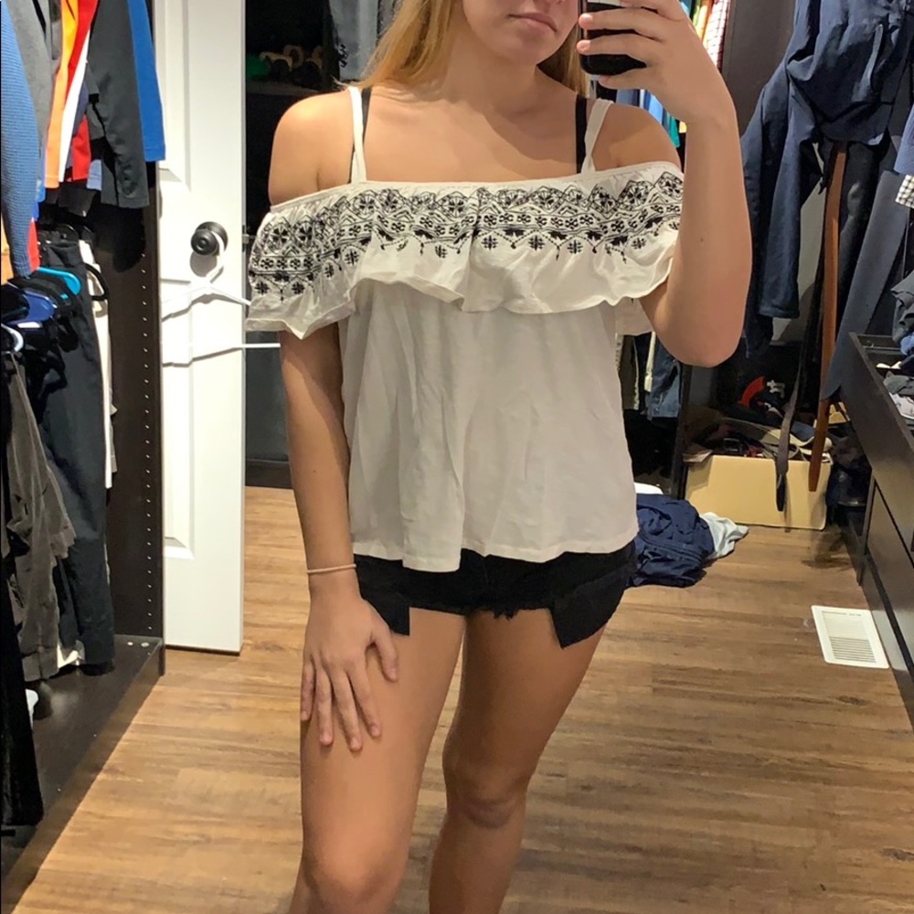 White tank top